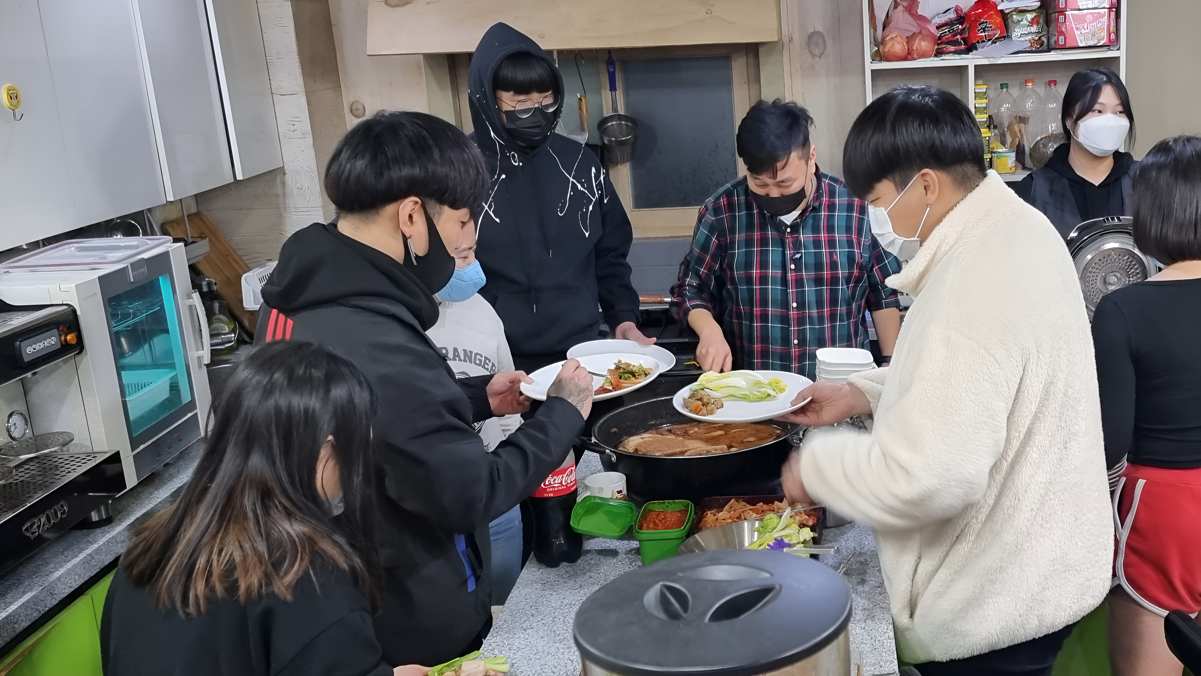 청개구리 식당 식사 나눔